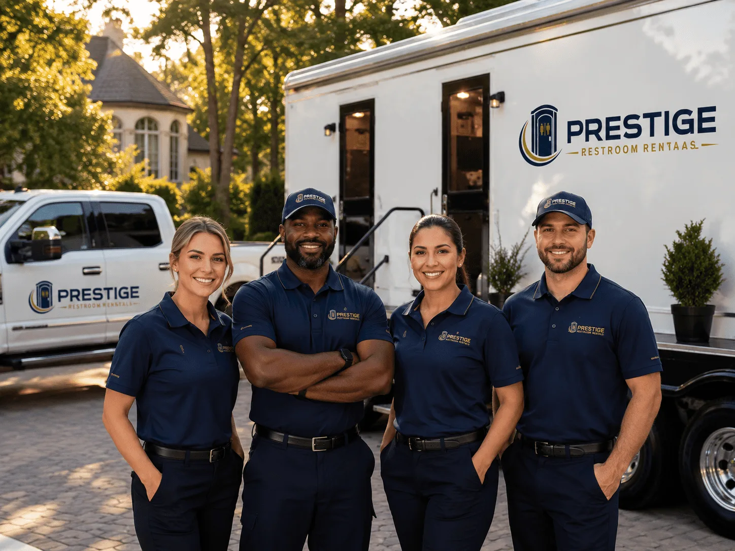 Trusted Luxury Portable Restrooms company in Shaw, MS